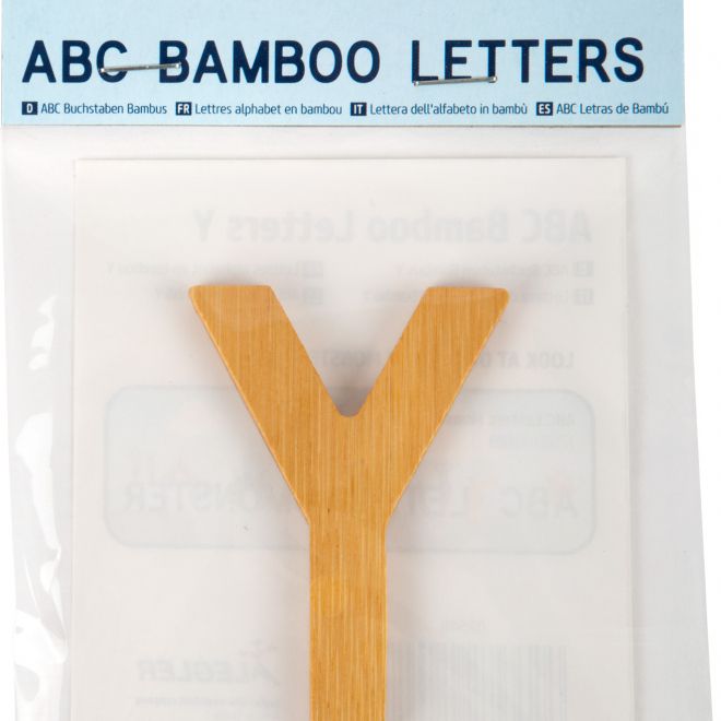 Small Foot Bambusové písmeno Y