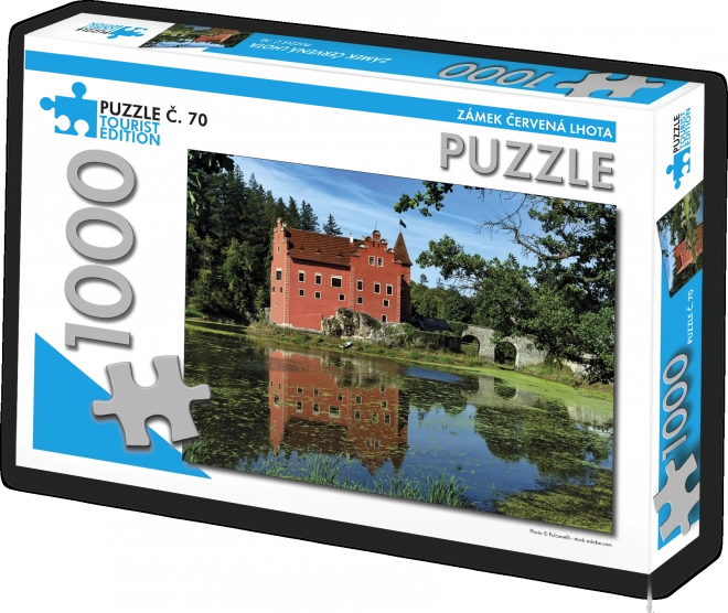 TOURIST EDITION Puzzle Zámek Červená Lhota 1000 dílků (č.70)