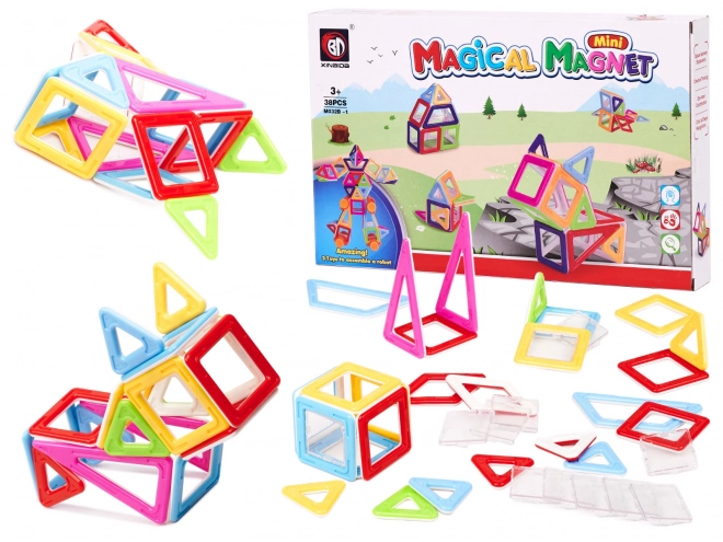 Magnetická stavebnice Magical Magnet - 38 dílů