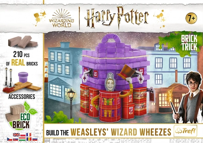 TREFL BRICK TRICK Harry Potter: Weasleyho kouzelnické žertíky M 210 dílů