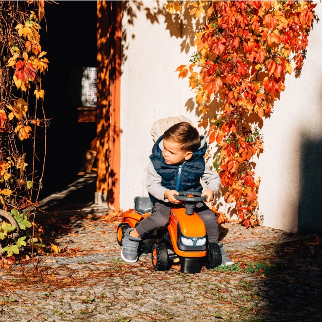 FALK 260C Baby Kubota ride-on traktor s přívěsem, hrable a lopata