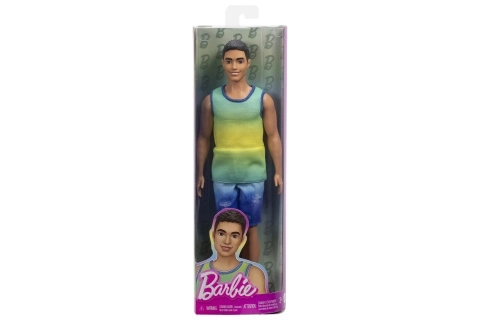 Barbie model Ken s ombre tílkem a kraťasy