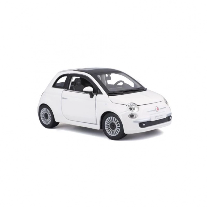 Bburago 1:24 Fiat 500 (2007) White