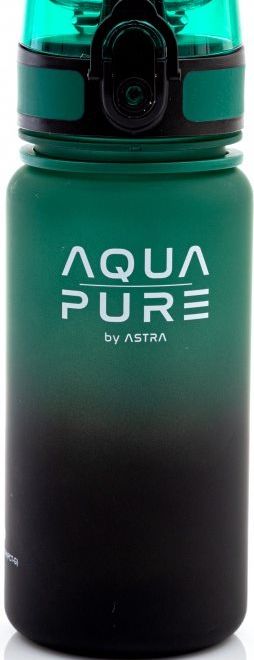 ASTRA Zdravá láhev na vodu Aqua Pure 400ml černo-zelená