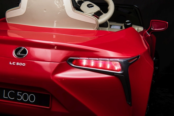 Lexus LC500 elektrické auto pro děti červené