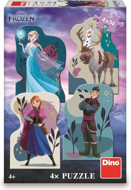 FROZEN: PŘÁTELSTVÍ 4x54 Puzzle