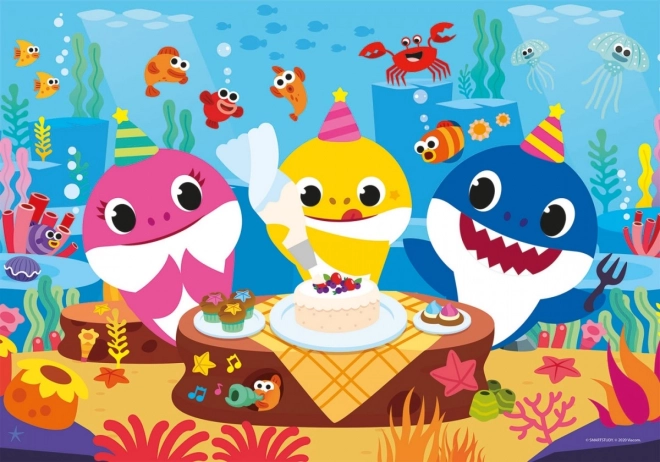 Puzzle 60 prvků Baby Shark