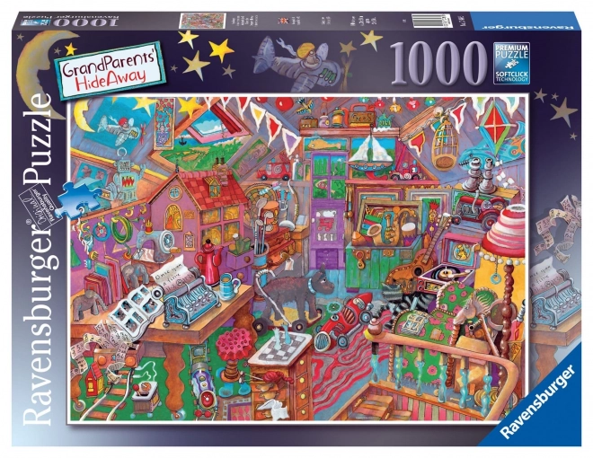 Ravensburger Puzzle Podkroví 1000ks 17480