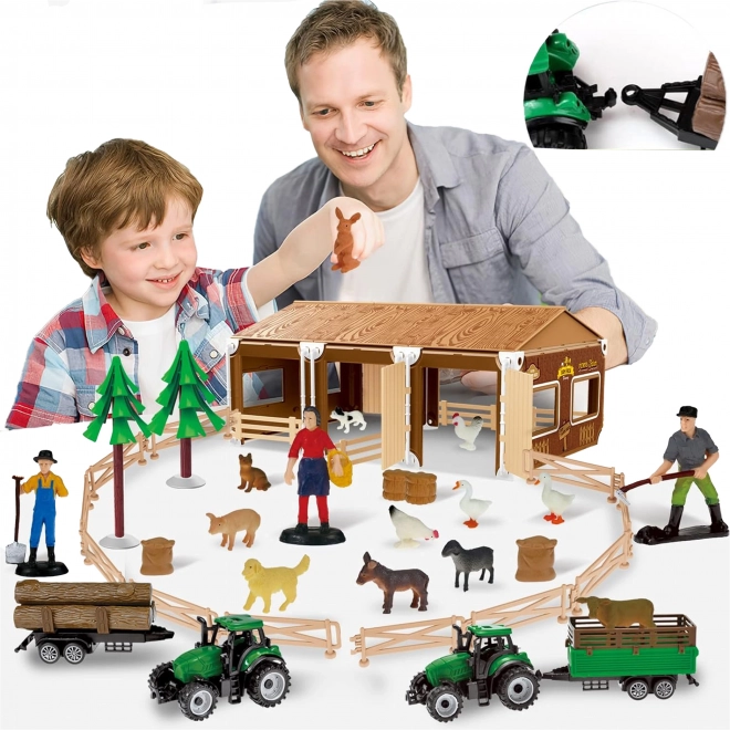 Malý farmář XL figurky statek