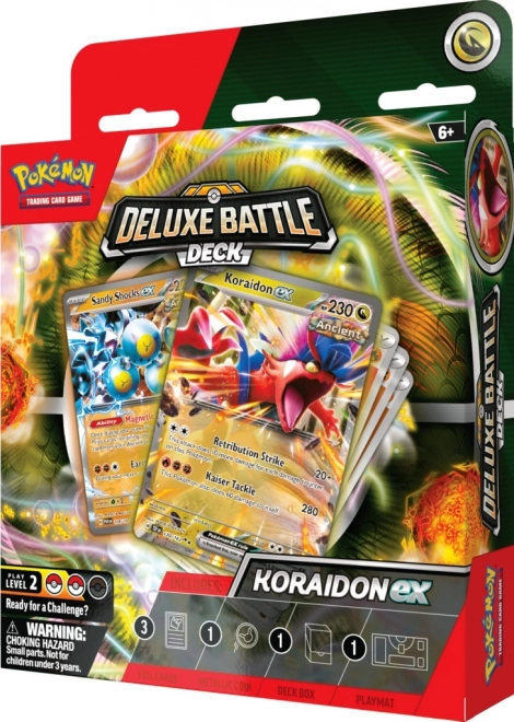 Karty bojových balíčků Koraidon Deluxe