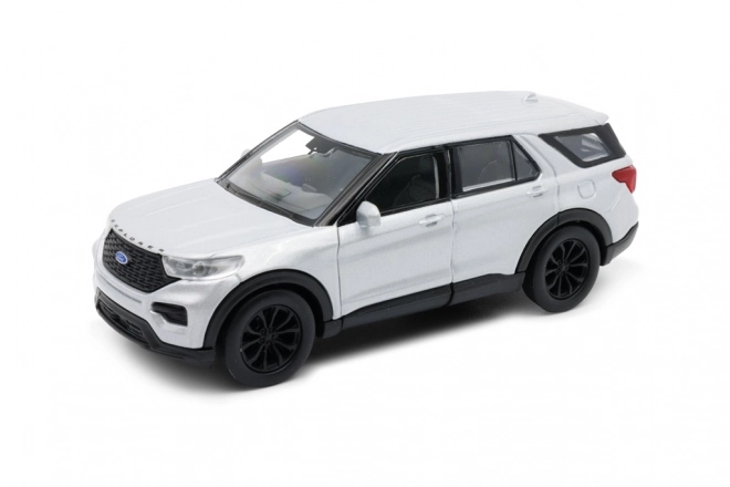 Welly Ford Explorer 2023 bílá 1:34