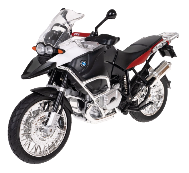 Kovový motocykl BMW R1200GS 1:9 RASTAR – Bílý