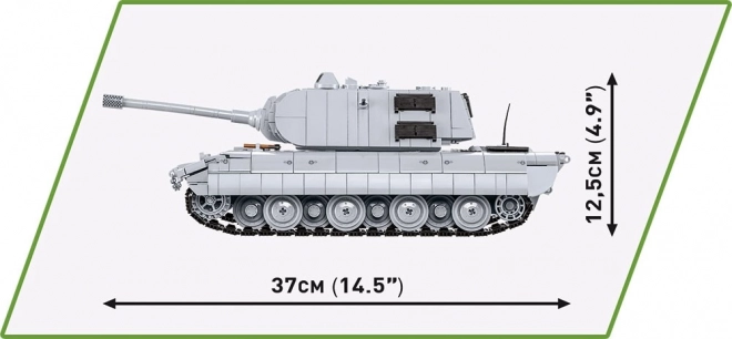 COBI 2572 II WW Panzerkampfwagen E-100, 1:28, 1511 k, 1 f