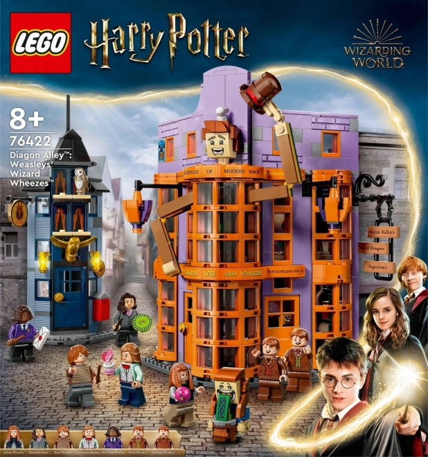 LEGO® Harry Potter™ 76422 Příčná ulice: Kratochvilné kouzelnické kejkle