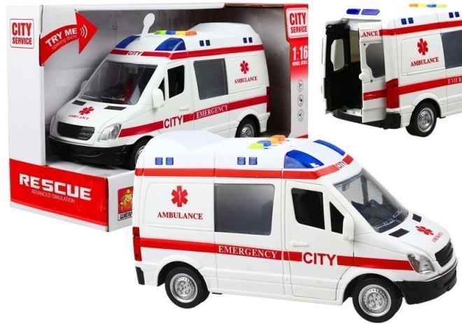 Ambulance Auto Ambulance Efekty hry Světla