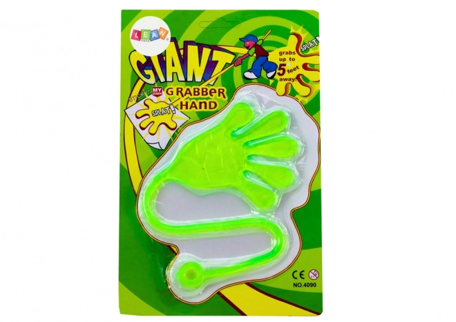 Sticky Handle Flexible Glut Slime zelený