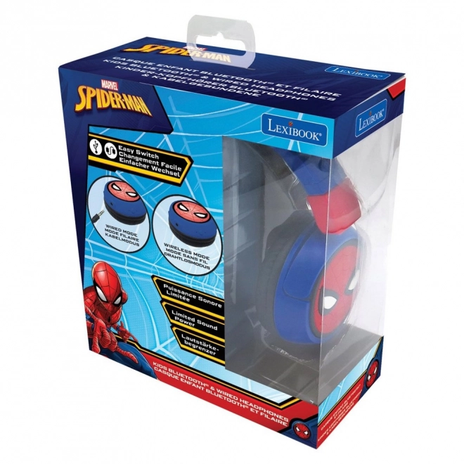 Skládací sluchátka Spider-Man Bluetooth