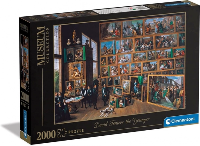 Puzzle 2000 prvků Muzeum Teniers Arcivévoda Leopold Wilhelm