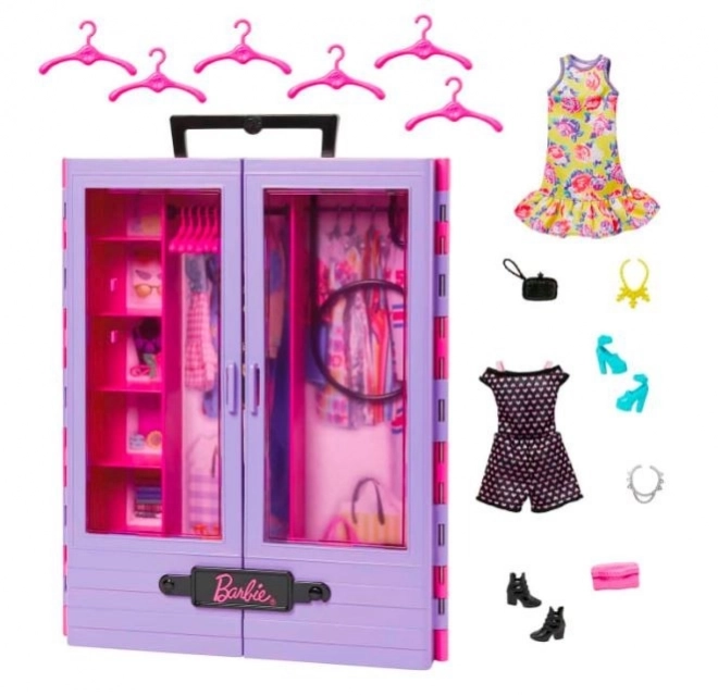 Šatní skříň Barbie HJL65