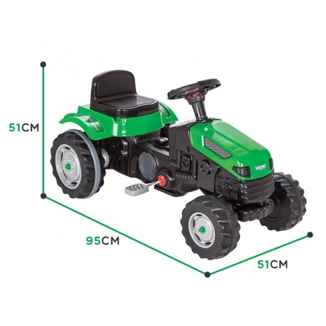 Traktor na pedály Farmer GoTrac Čistá kola
