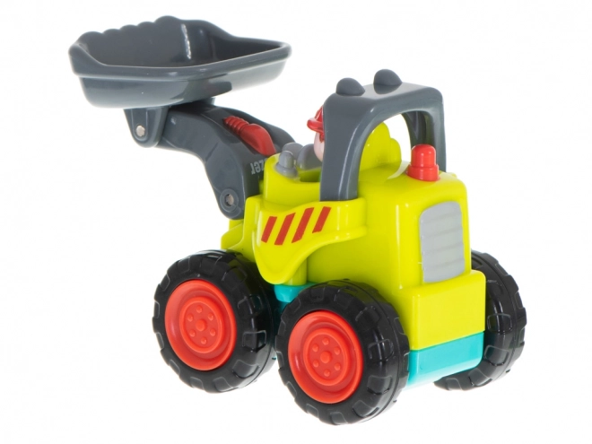 Stavební autíčko s řidičem pro nejmenší – Buldozer