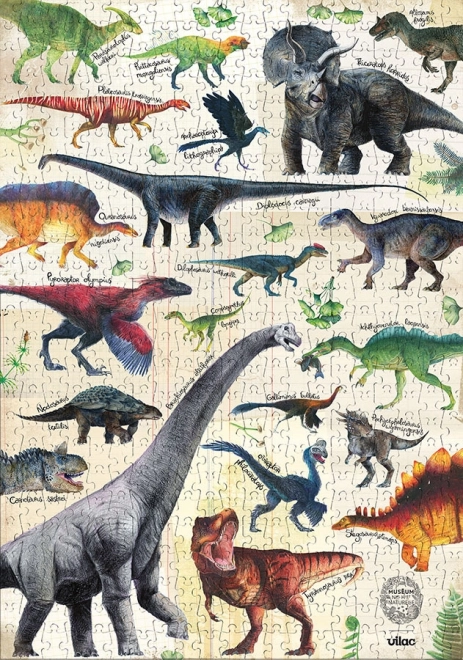 Vilac Puzzle Dinosauři 500 dílků