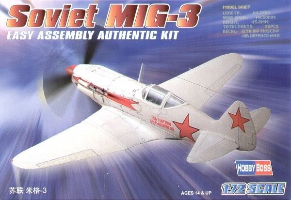 Plastikový model MiG-3