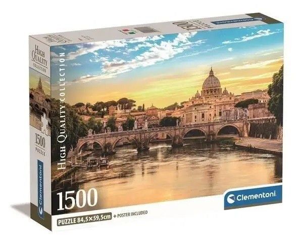 Puzzle 1500 dílků Kompaktní Řím