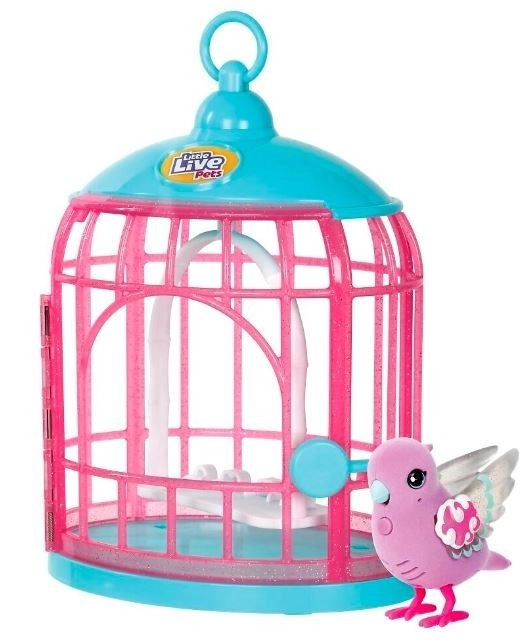 Interaktivní figurka Little Live Pets Pták s klecí