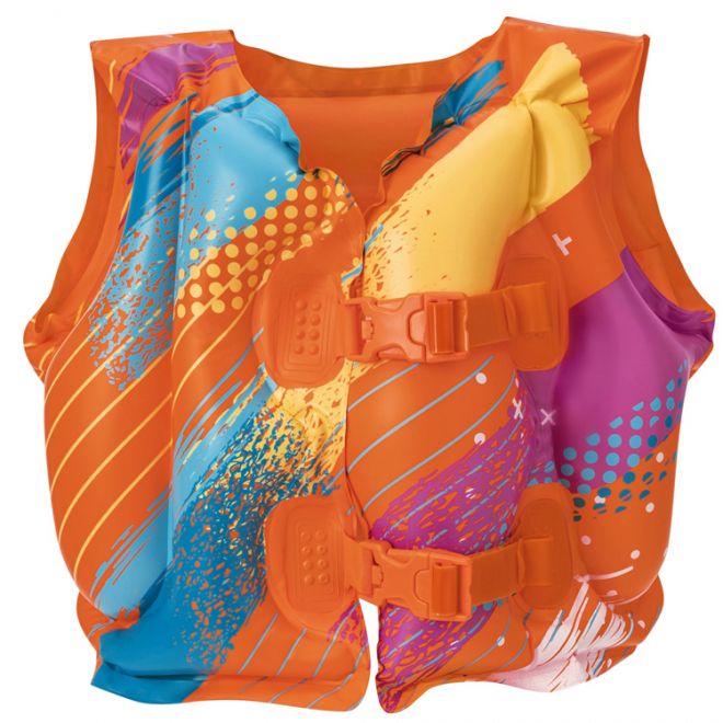 Bestway nafukovací barevná dětská plavecká vesta 32272