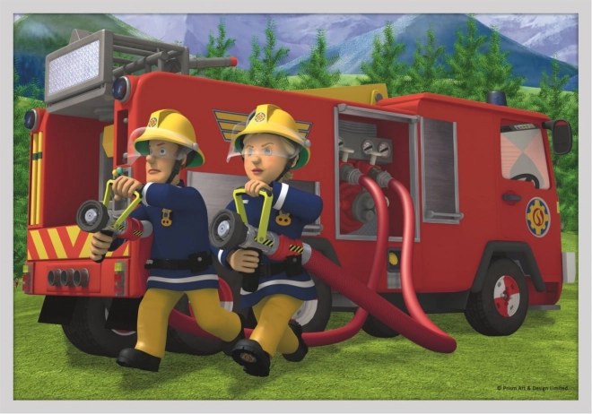 Puzzle Poznej Tým Zachránců Sama