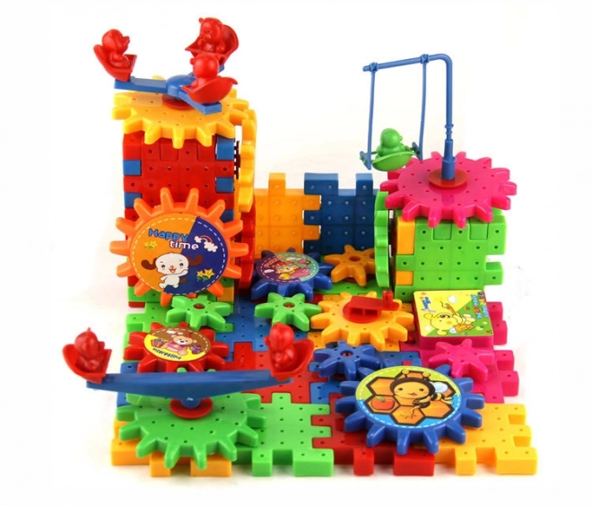 Stavební kostky Magical Blocks - 81 kusů