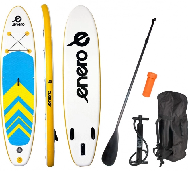 ENERO Paddleboard 320x76x15 Yellow,Blue,White