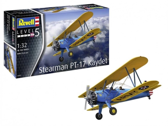 Plastikový model Stearman PT-17 Kaydet