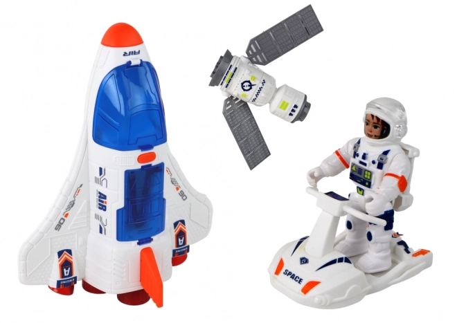 Vesmírná mise Raketa Vesmírné lodě Vesmírná vozidla Sada 7 ele