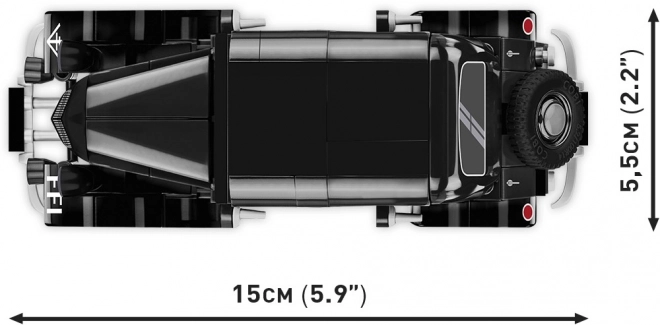 Historická kolekce Citroen Traction 11CVBL Executive Edition polštářky
