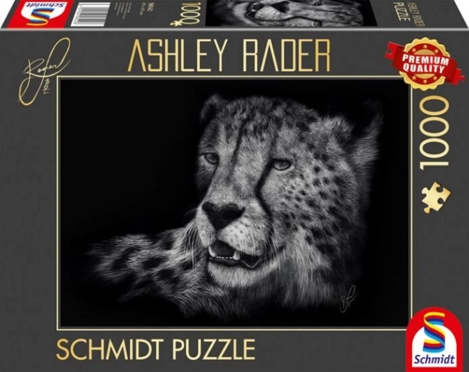 SCHMIDT Puzzle Rychlost geparda: Ztělesnění ladnosti 1000 dílků