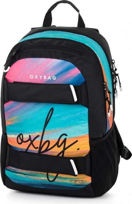 OXYBAG Studentský batoh + etue OXY Sport California