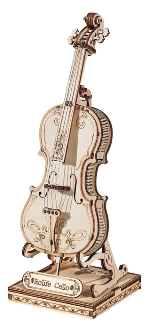 Violoncello - 3D dřevěná stavebnice