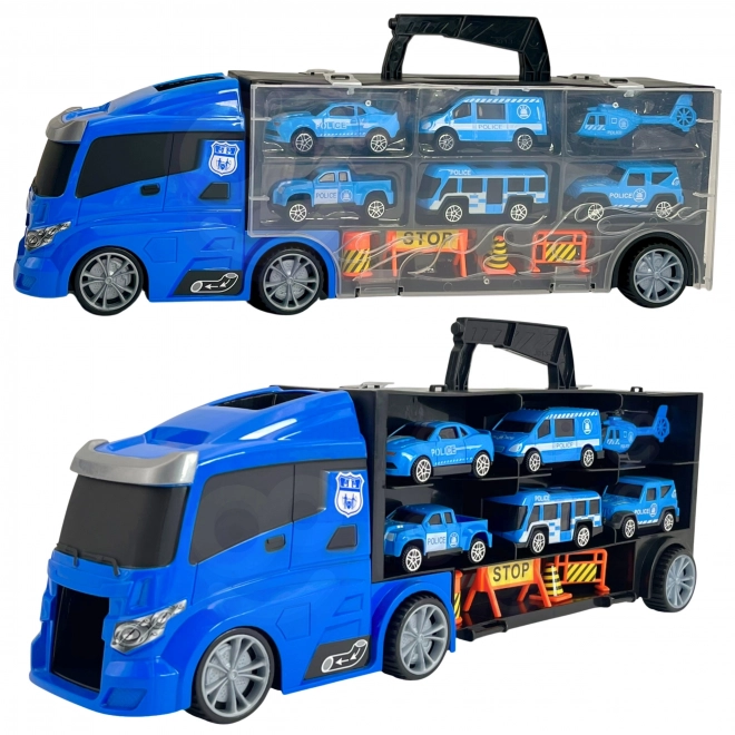 Policejní nákladní vůz 3v1 - Woopie
