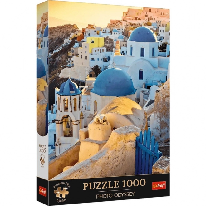 Puzzle 1000 dílků Premium Plus Město Oia Santorini