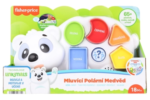 Interaktivní mluvící polární medvěd Fisher-Price Linkimals