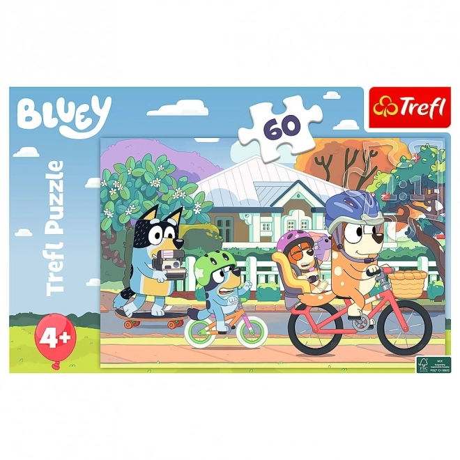 Puzzle 60 prvků Merry Bluey