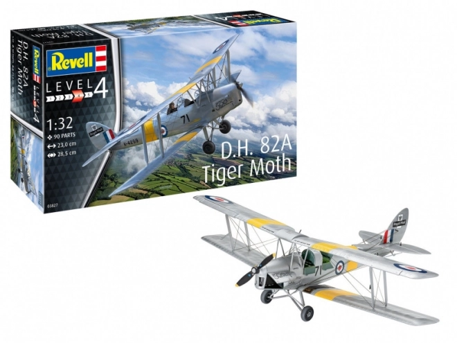 Plastikový model D.H. 82A Tiger Moth 1/32