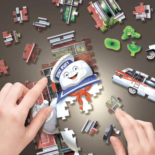 WREBBIT 3D puzzle Ghostbusters: Požární zbrojnice krotitelů duchů 500 dílků