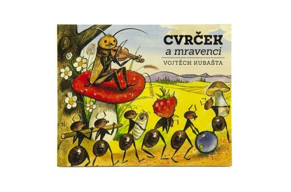 Dětská knížka - Cvrček a mravenci