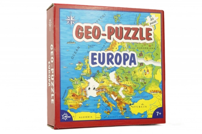 Geo-Puzzle Evropa