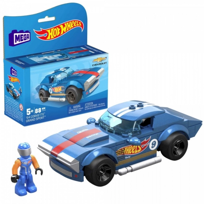 Hot Wheels Bloky Auta, Corvette