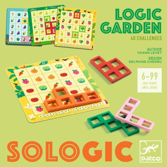 DJECO Logická hra Sologic - Zahrada