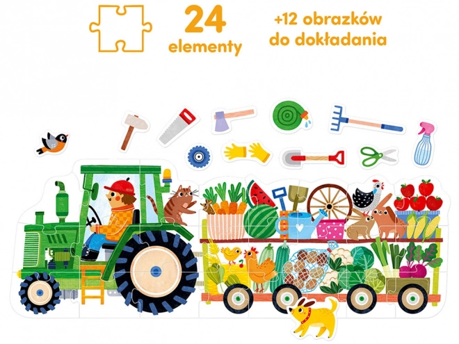 Moto puzzle - Traktor